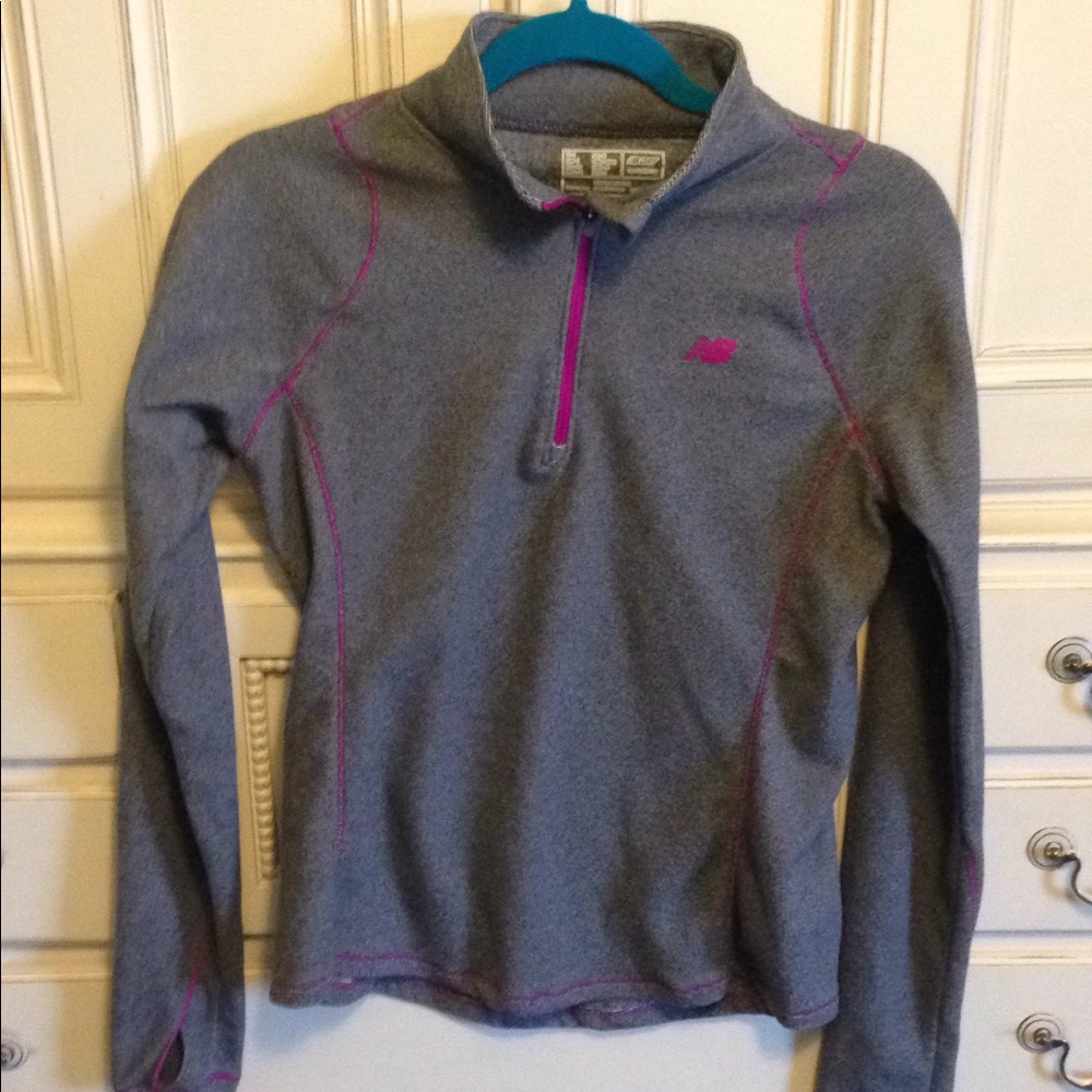 NEW BALANCE 1/4 zip sports pullover